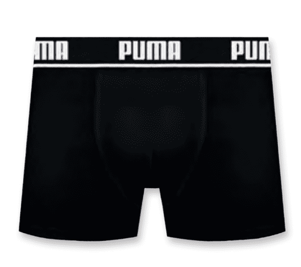 Puma Base Cotton Boxer Briefs Black