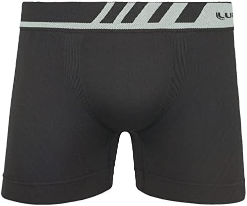 Cueca Boxer Lupo Diag Microfibra Sem Costura Grafite