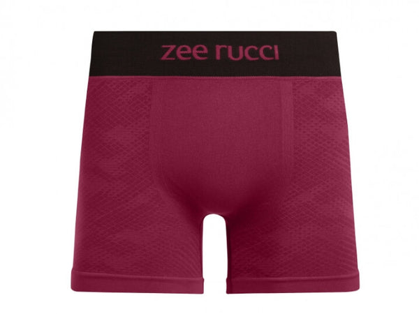 Cueca Boxer Zee Rucci Jacquard Micro S/ Cost Bordô