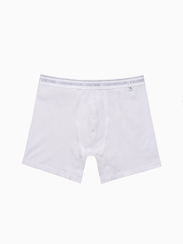 Cueca Boxer Algodão CK One Basic Calvin Klein Branca