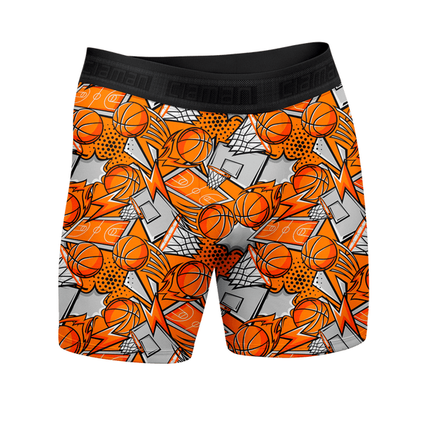 Cueca Boxer Long Juvenil Digital Style Ciaman Basquete