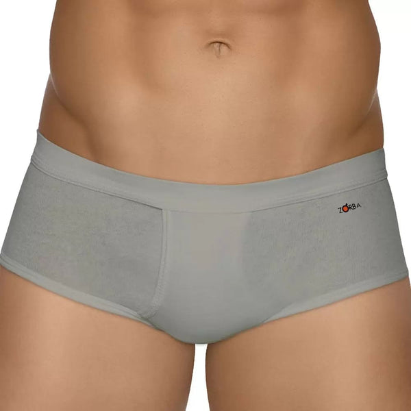 Zorba 100% Cotton Slip Underwear with Graphite Linea Opening