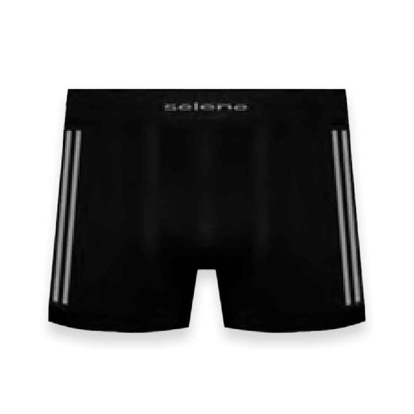 Cueca Boxer Selene Linie II Poliamida Sem Costura Preta