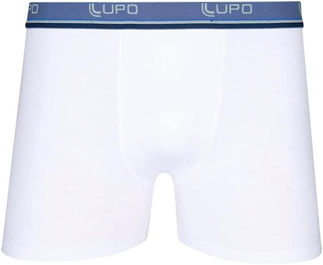 Kit 4 Cuecas Boxer Lupo Algodão Sortida Tamanho