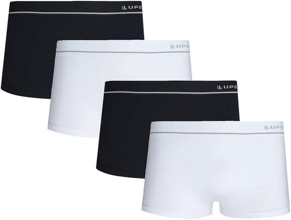 Kit 4 Cuecas Sunga Lupo Masculina em Microfibra Sem Costura Confortáveis e Anatômica