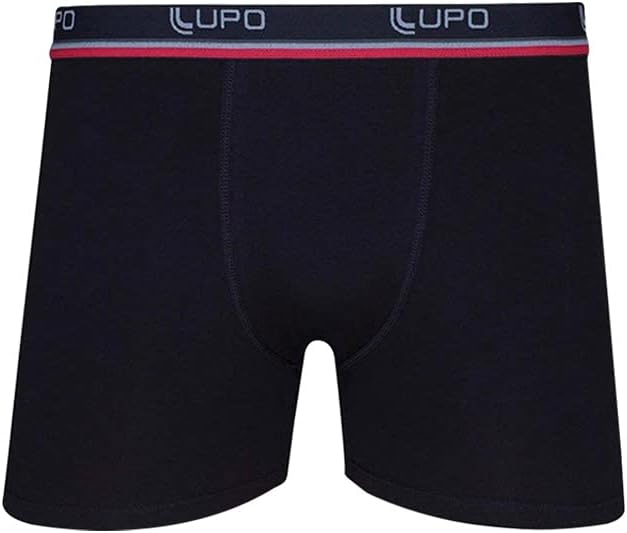 Kit 4 Cuecas Boxer Lupo Algodão Sortida Tamanho