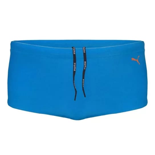 Puma Men's Swim Trunks Wide Side Slip Swim Trunks Blue