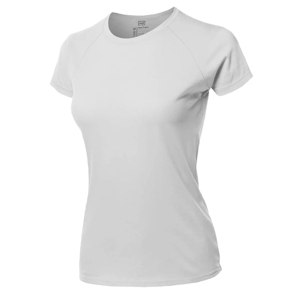 Tech T-shirt Raglan Feminina Modal UND® Branca