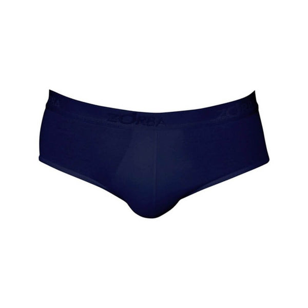 Navy Blue Modal Zorba Slip Underwear