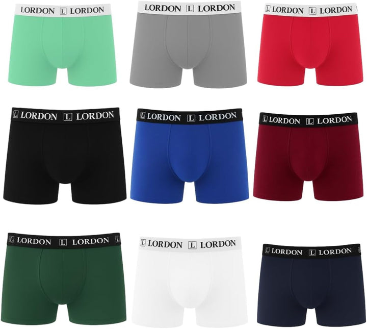 Kit 10 Cuecas Boxer Masculina Microfibra Plus Size Confortável Basícas