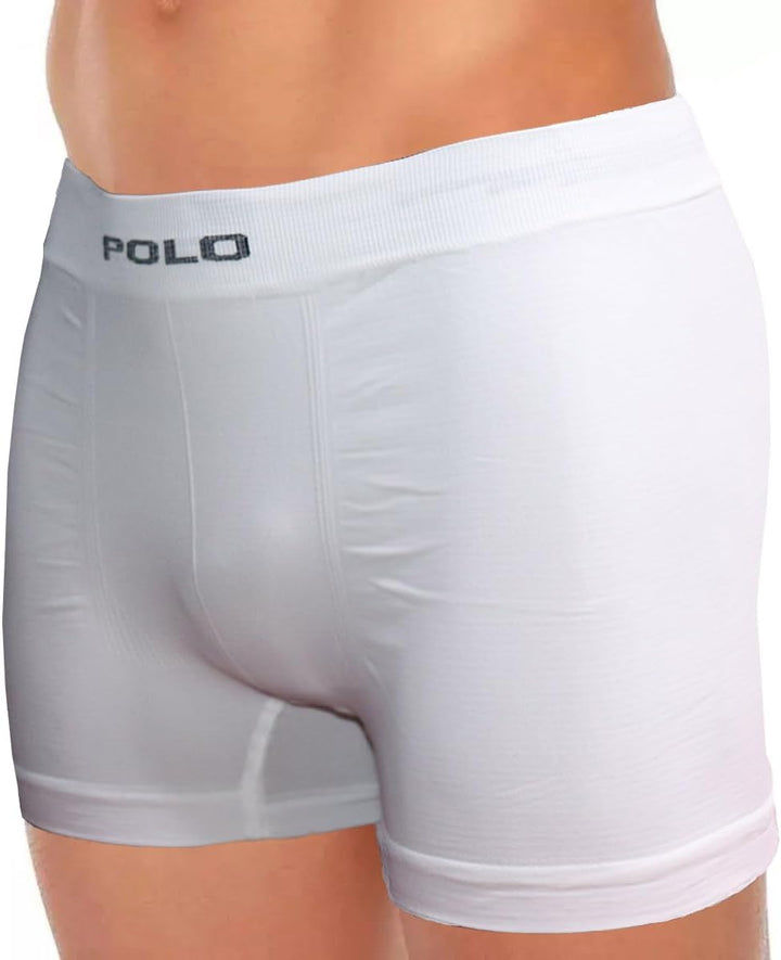 POLO STAR Kit 10 Cuecas Boxer Polo Star Microfibra Sem Costura Colorido