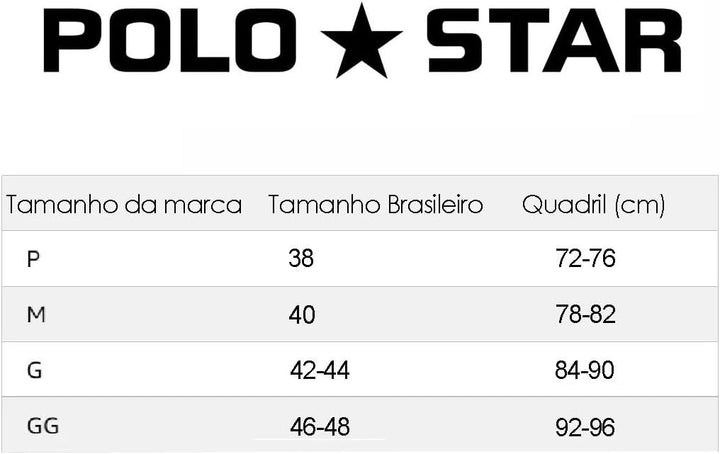 POLO STAR Kit 10 Cuecas Boxer Polo Star Microfibra Sem Costura Colorido
