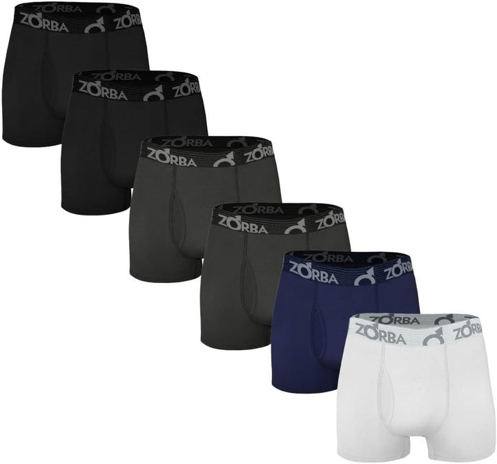 Kit 6 Cuecas Zorba Boxer c/Abertura 848