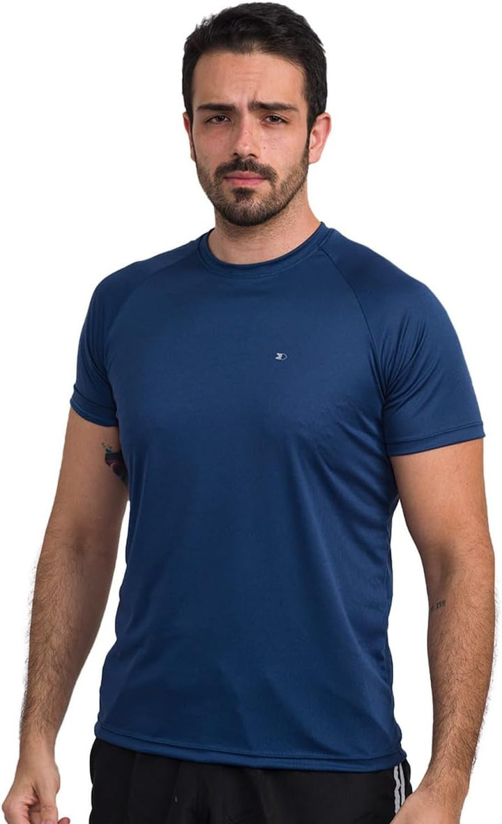 Kit 8 Camisas Dry-fit Sandrini Masculina Academia Treino Uv