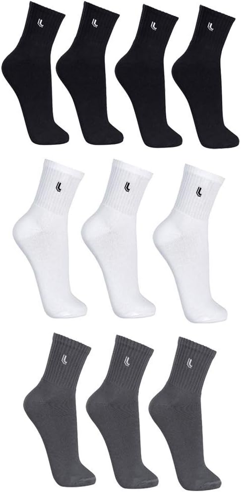 Kit 10 Meias Sport, Lupo, Adulto Unissex