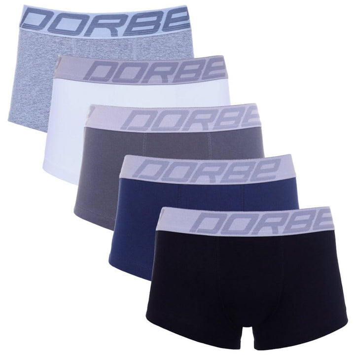 Kit 5 Cuecas Sungão Algodão Dorbe Masculina Cueca Sunga Cotton Masculino Homem Original Bermuda Lisa Macias