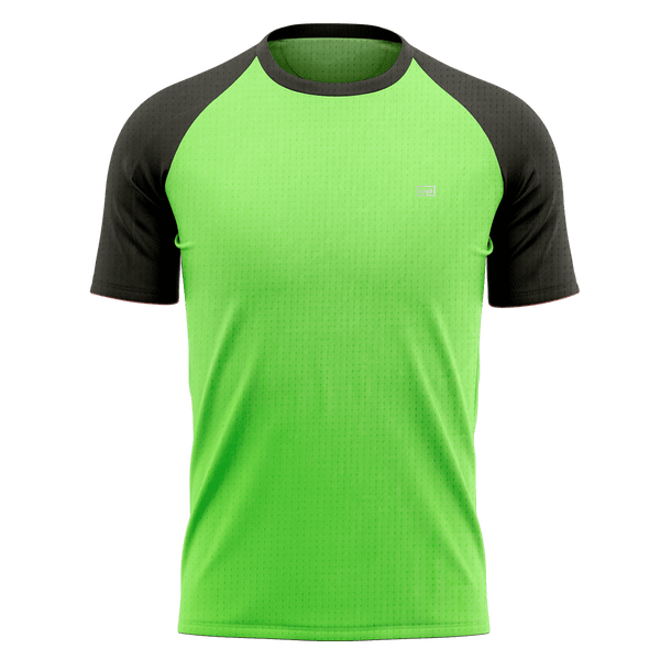 Tech T-shirt Antimicrobiana Dual Colors UND® Verde/Grafite