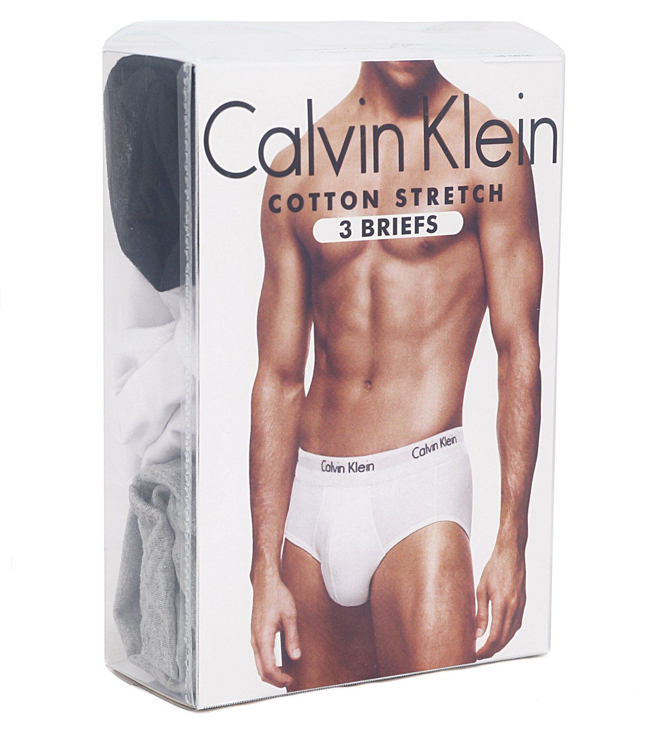 Kit 3 Black Calvin Klein Slip Underwear U2661 Cueca Store Comprar Cuecas