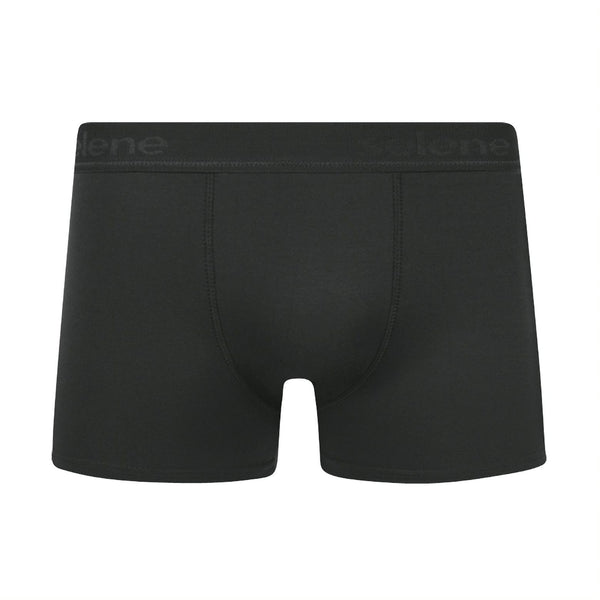 Cueca Boxer Selene Classic Modal Preta