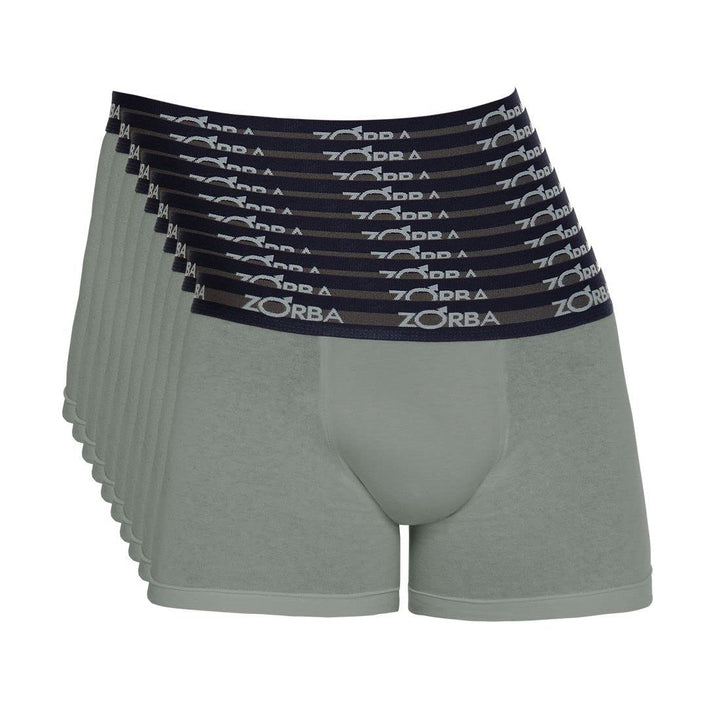 Kit com 10 Cuecas Zorba Boxer Algodão Max 702