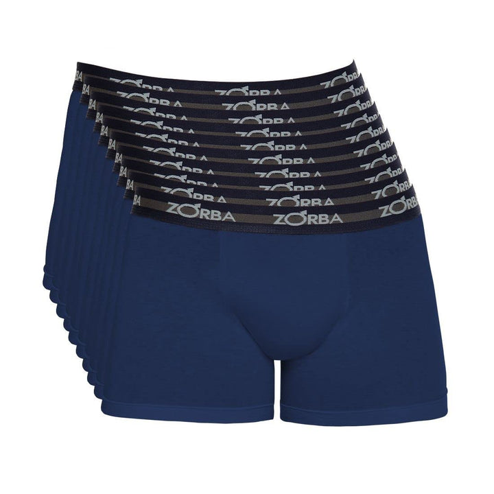 Kit com 10 Cuecas Zorba Boxer Algodão Max 702