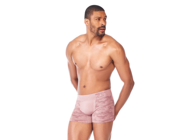 Cueca Boxer Zee Rucci Mescla Micro Sem Costura Rosa