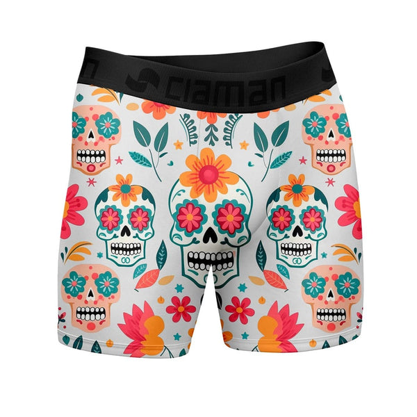 Cueca Boxer Long Estampa Digital Style Mexican