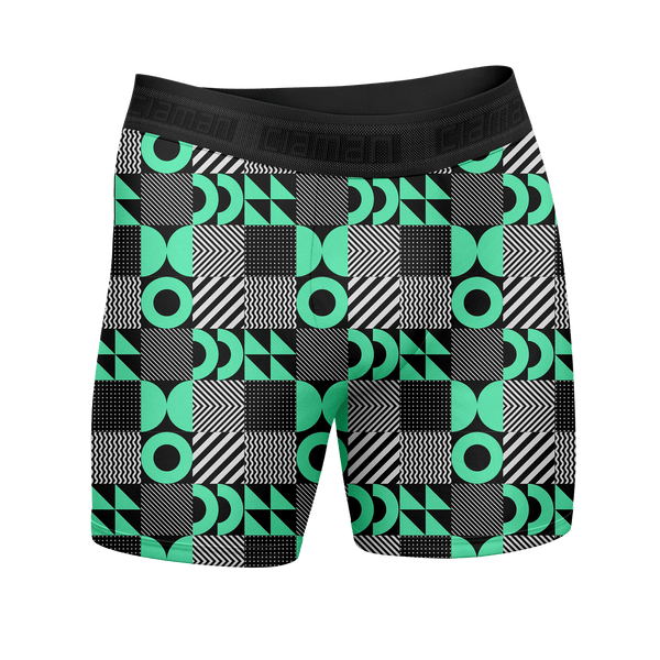 Cueca Boxer Long Estampa Digital Style Ciaman Flúor