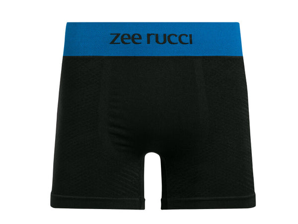 Cueca Boxer Zee Rucci Jacquard Micro S/ Cost Preta