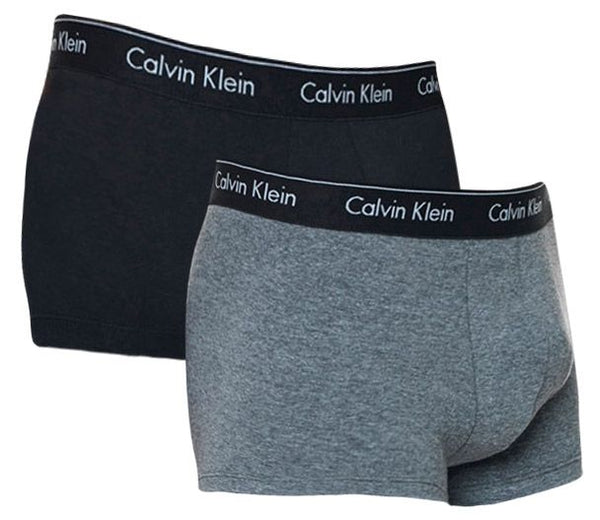 Kit 2 Trunk Briefs Calvin Klein Modern Alg Black/Lead