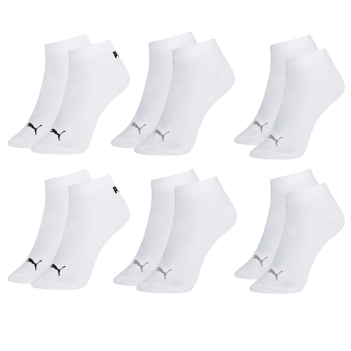 Kit 6 Pares Meia Puma Cano Curto Soquete Academia Everyday Esportiva Masculino Adulto Original