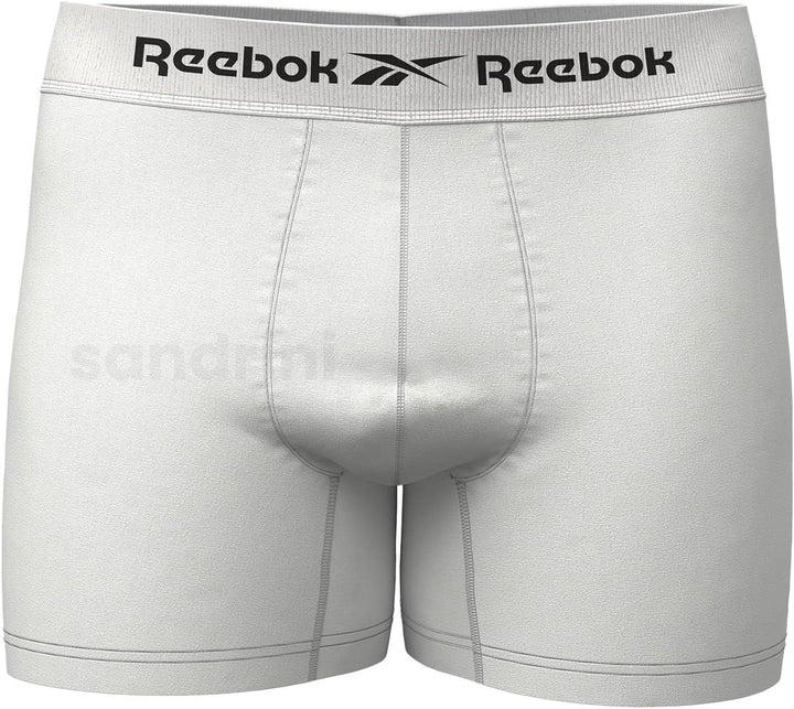 Kit 9 Cuecas Boxer Reebok Masculinas Microfibra Adulto Box Sem Costura+ 2 Meias