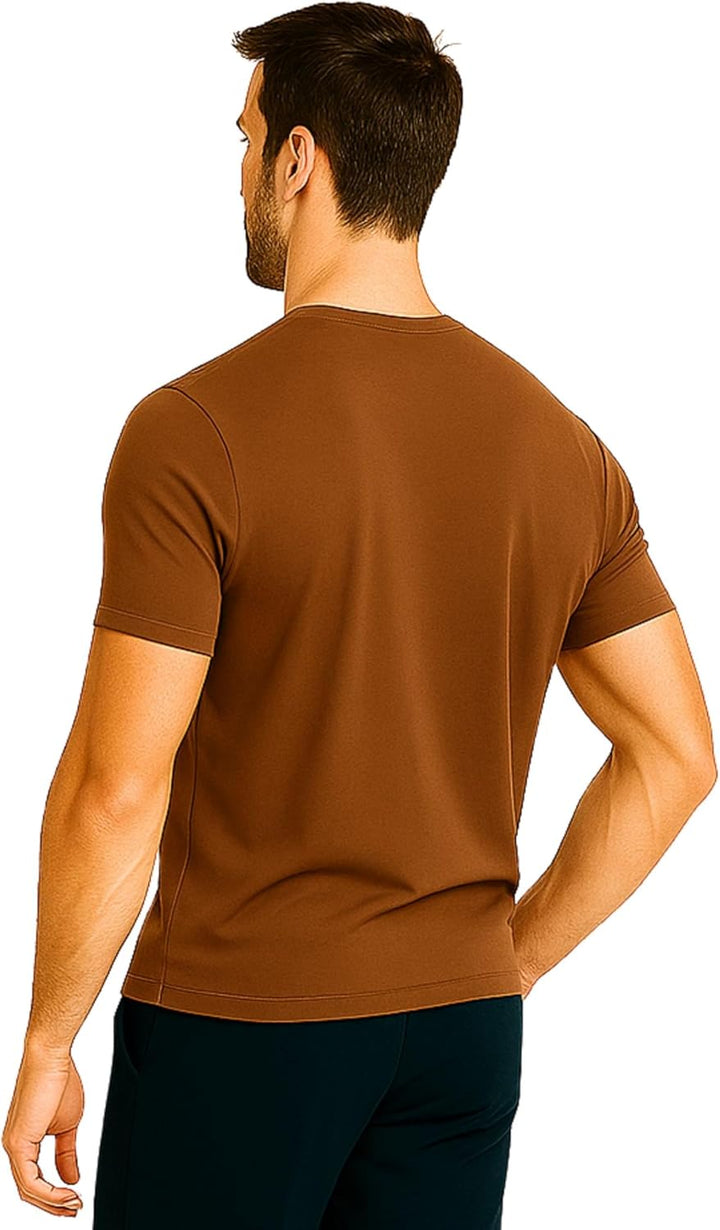 Kit 2 Camiseta Tech T‑Shirt Modal Tecnologica Masculina Cores Variadas Modella
