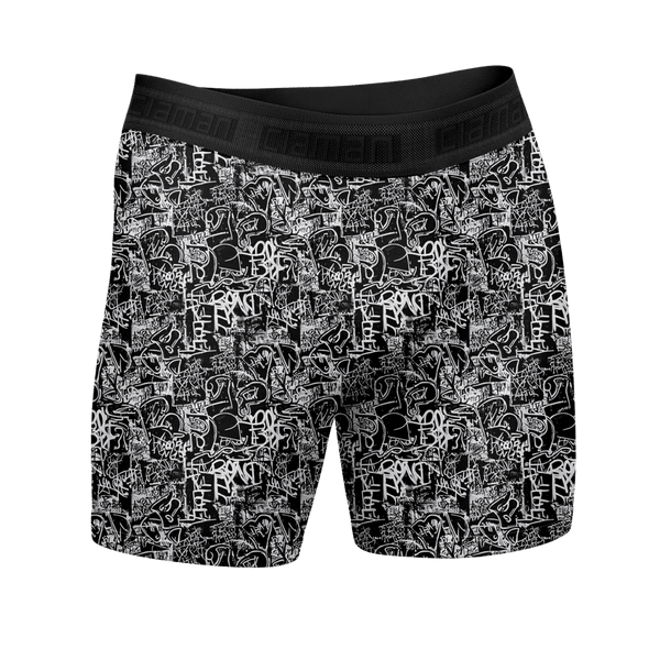 Cueca Boxer Long Juvenil Digital Style Ciaman Grafitti