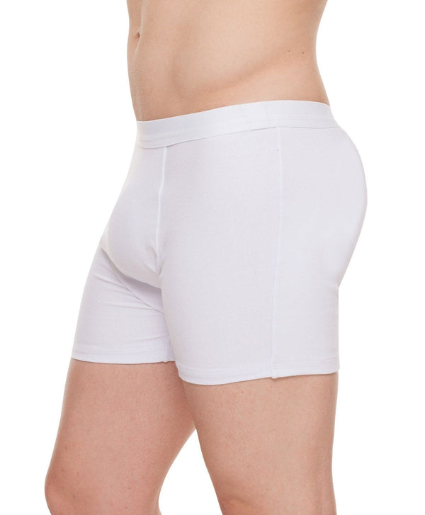 Cueca Boxer com Enchimento Traseiro Branca