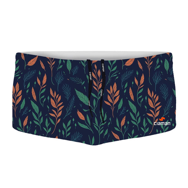 CIAMAN Branch Digital Style Swim Trunks