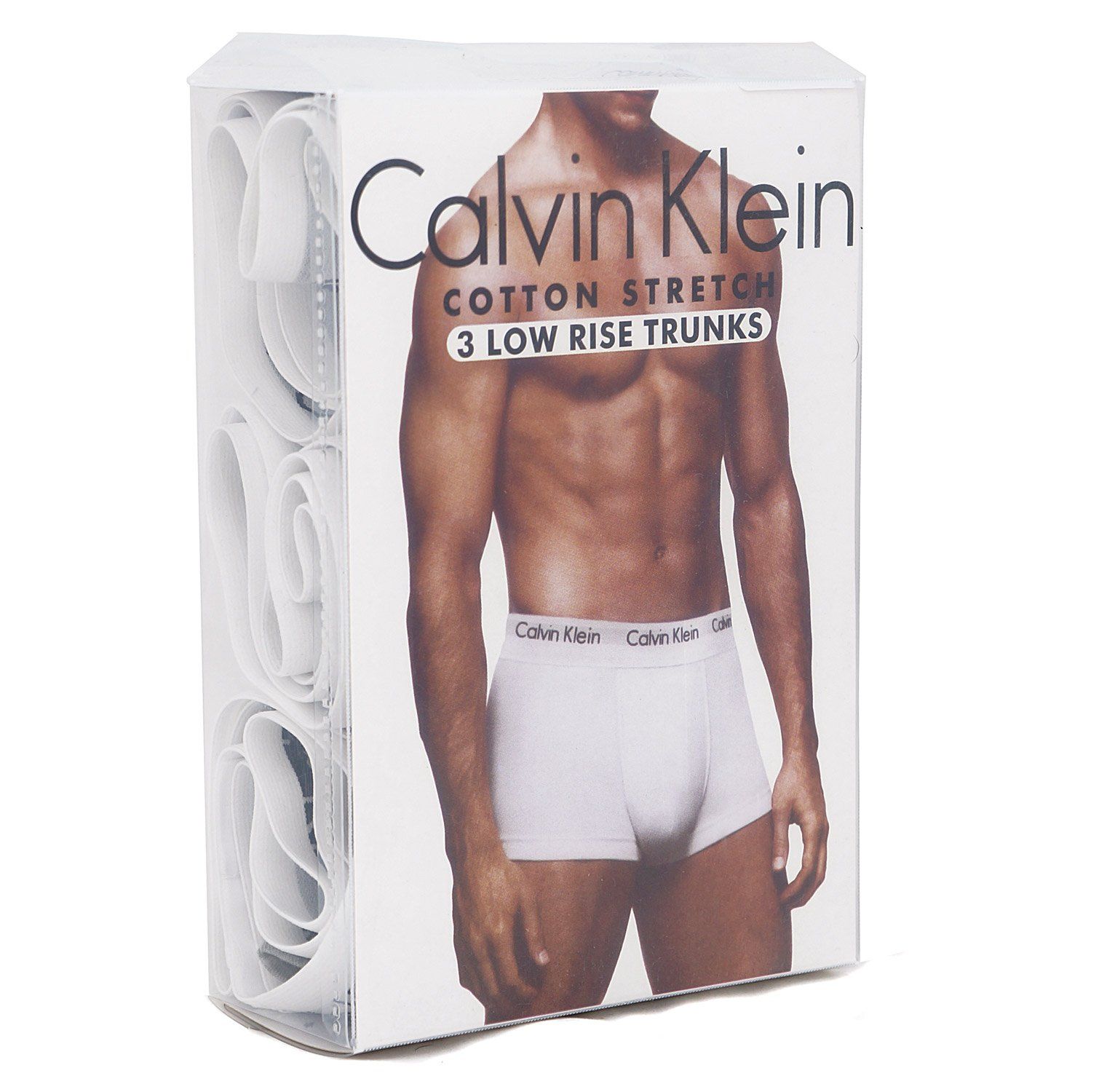 Lançamento Kit 3 Cuecas Calvin Klein Trunk Black – Comprar Cuecas