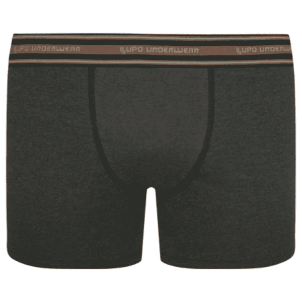 Cueca Boxer Infantil Lupo Comfort 2 Preta Mescla