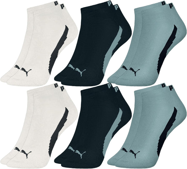 Kit 6 Pares Meia Puma Cano Curto Soquete Academia Everyday Esportiva Masculino Adulto Original