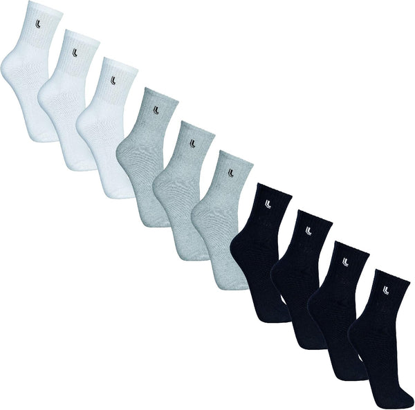 Kit 10 Meias Sport, Lupo, Adulto Unissex