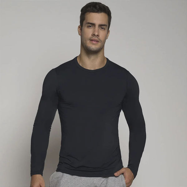 Long Sleeve T-Shirt with UV50+ Protection Selene Black