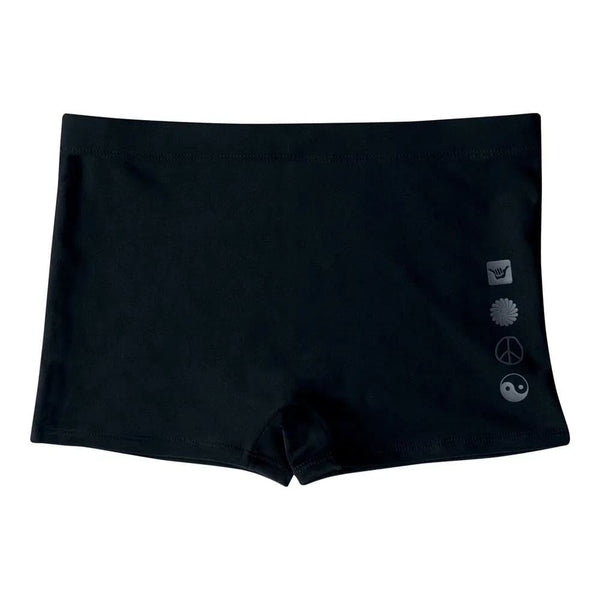 Sunga Boxer Hang Loose Symbol Preta