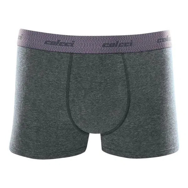 Cueca Boxer Colcci Warp Cotton Cinza Mescla