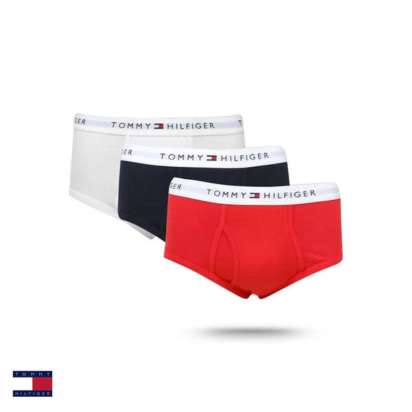 Tommy Hilfiger Mahogany Cotton Slip Kit 3 