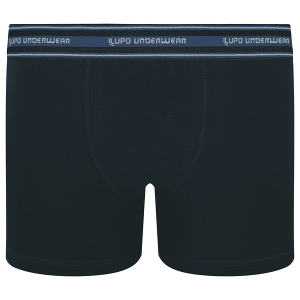 Cueca Boxer Infantil Lupo Comfort 2 Azul Marinho