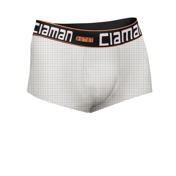 Cueca Trunk Ultra Dry Respirável CIAMAN 2024 Branca