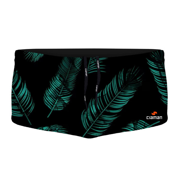 CIAMAN Tropical Style Digital Swim Trunks