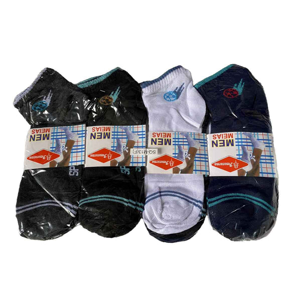 Kit 12 Meias Soquete MEN Sortidas