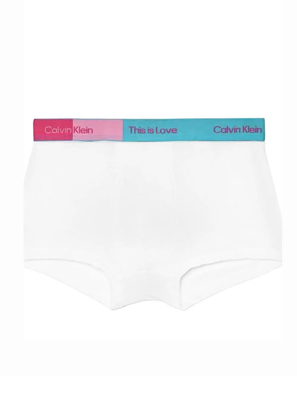 Cueca Trunk Calvin Klein Pride This is Love Branca