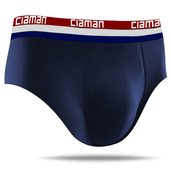 Cueca Slip MAXX+ Cotton BCI Ciaman Azul Dusk